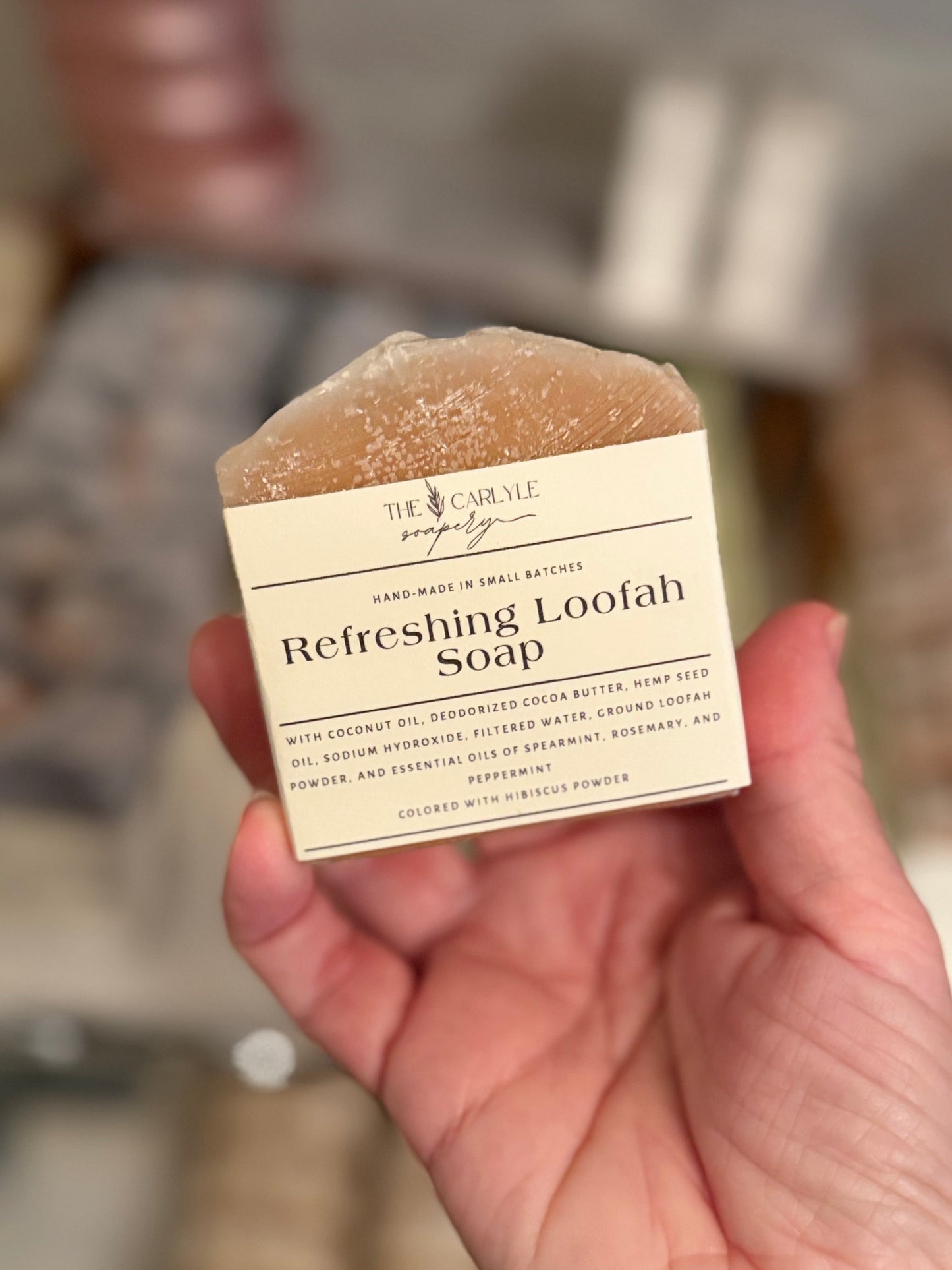 Refreshing Loofah Soap