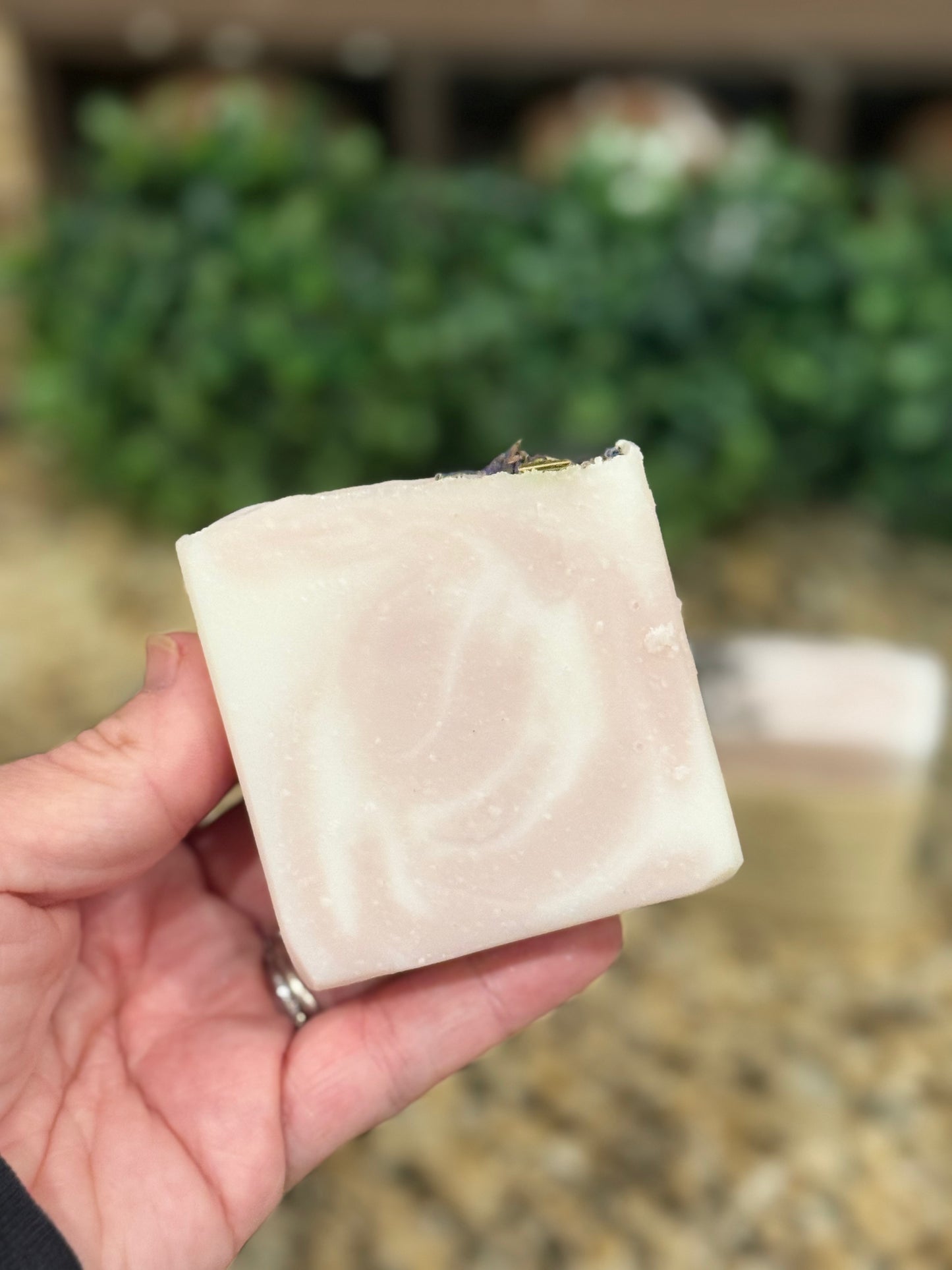 Lavender Swirl Soap
