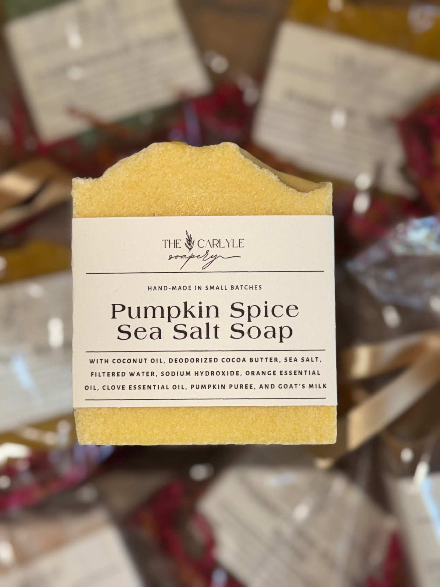 Pumpkin Spice Sea Salt Soap