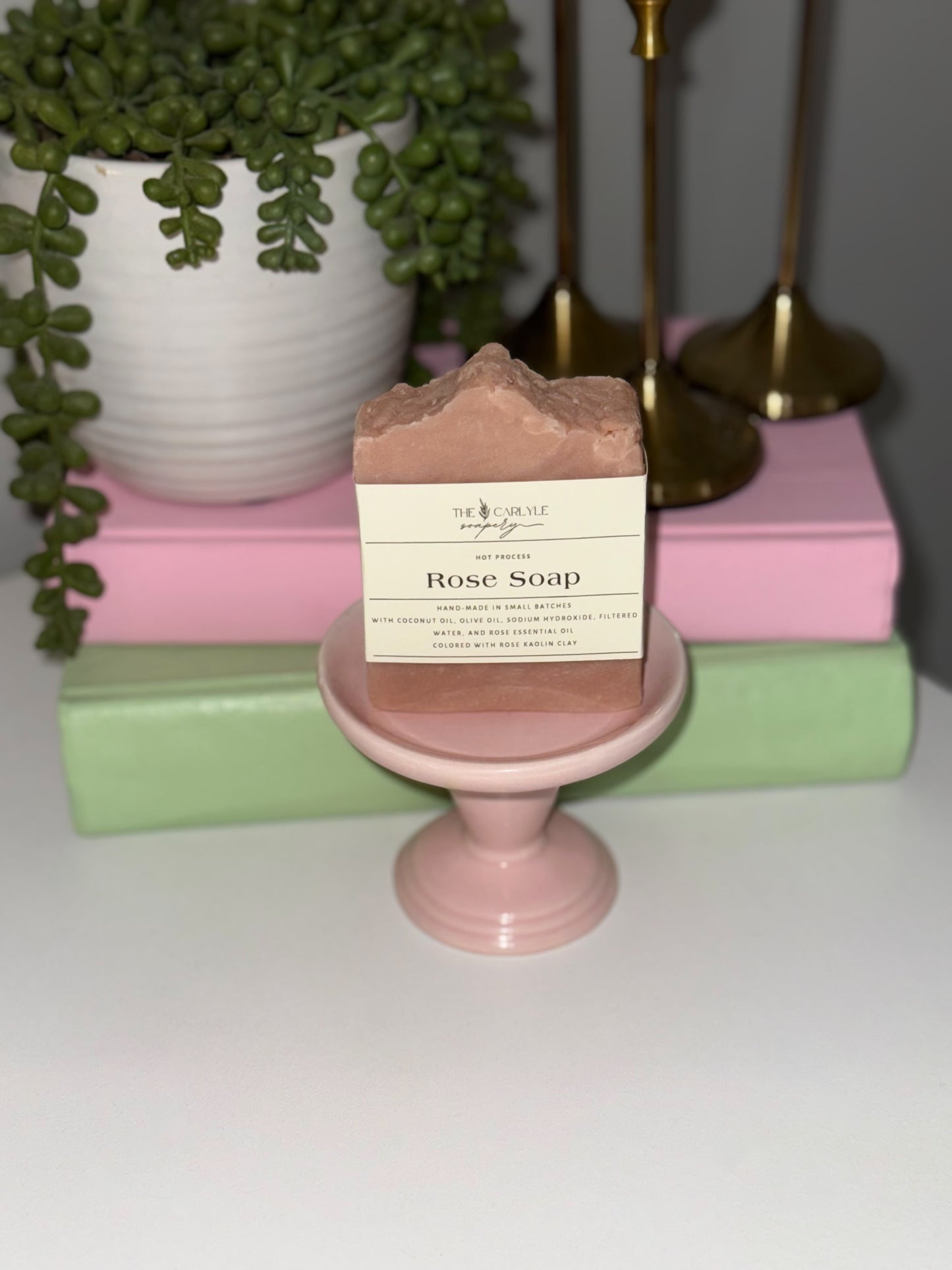 Rose Hot Process Soap