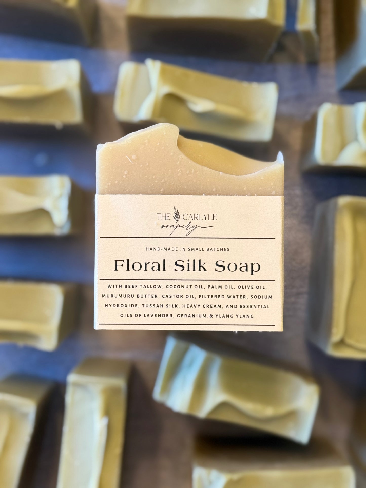 Floral Silk Soap