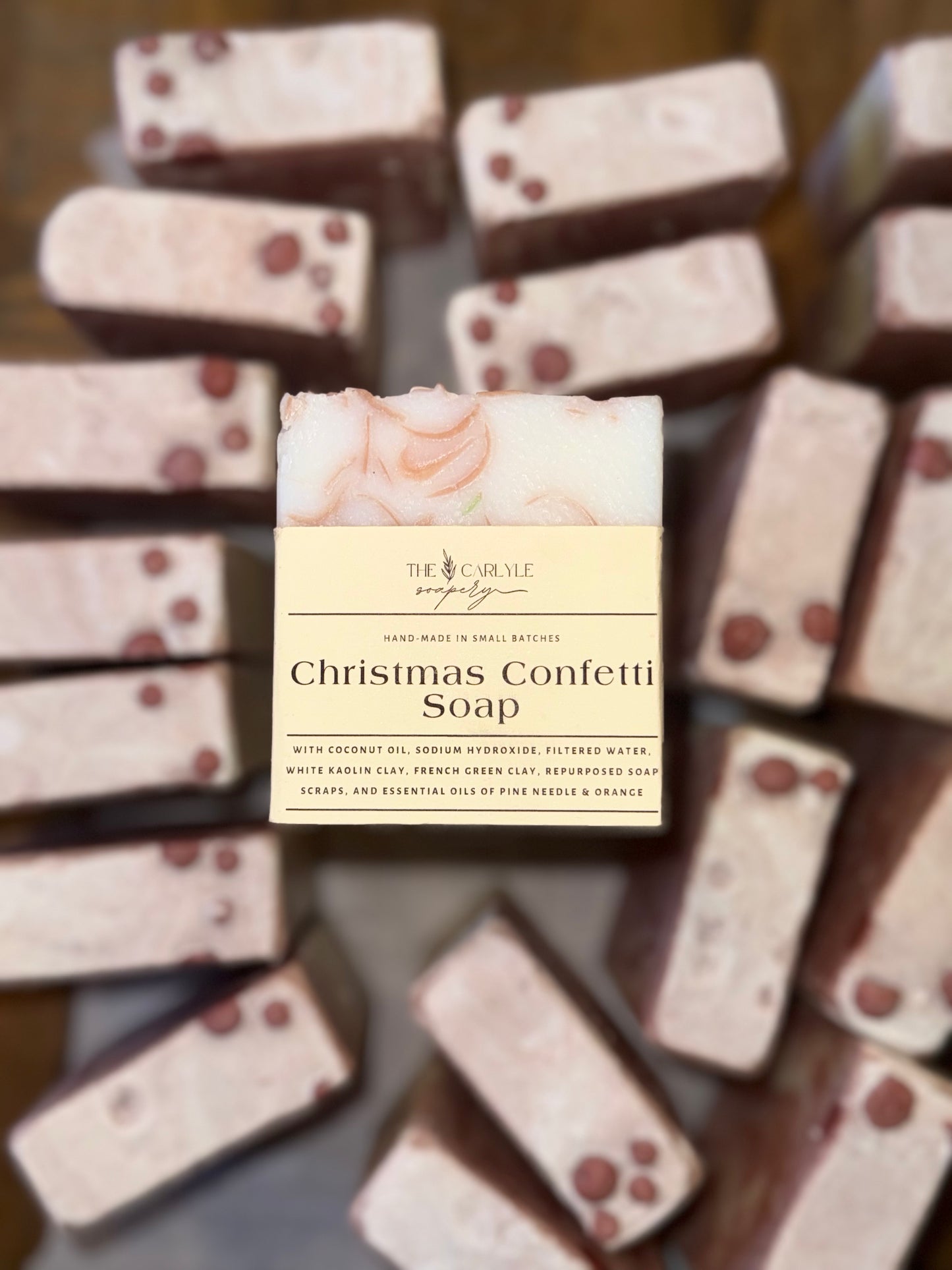 Christmas Confetti Soap