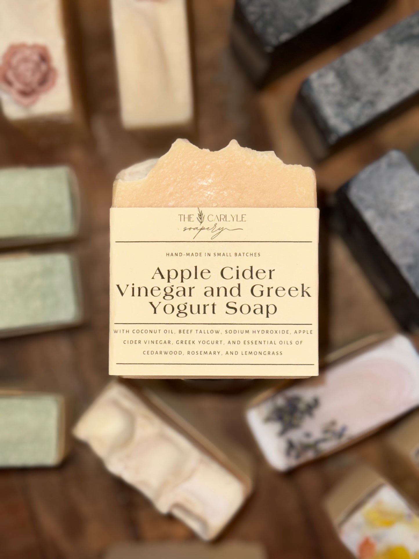 Apple Cider Vinegar & Greek Yogurt Soap