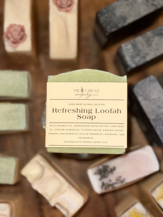 Refreshing Loofah Soap