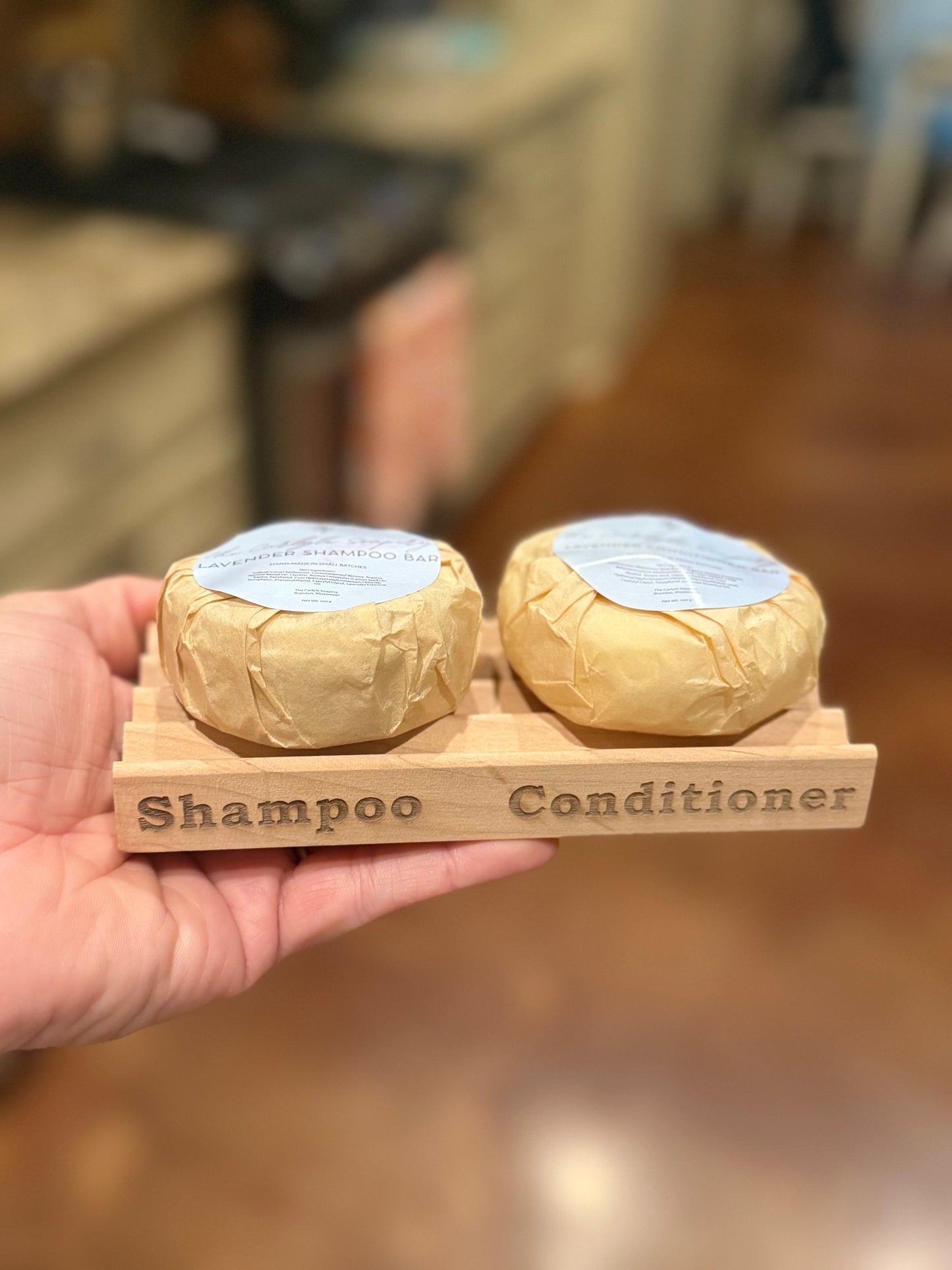 Shampoo and Conditioner Bar Dish