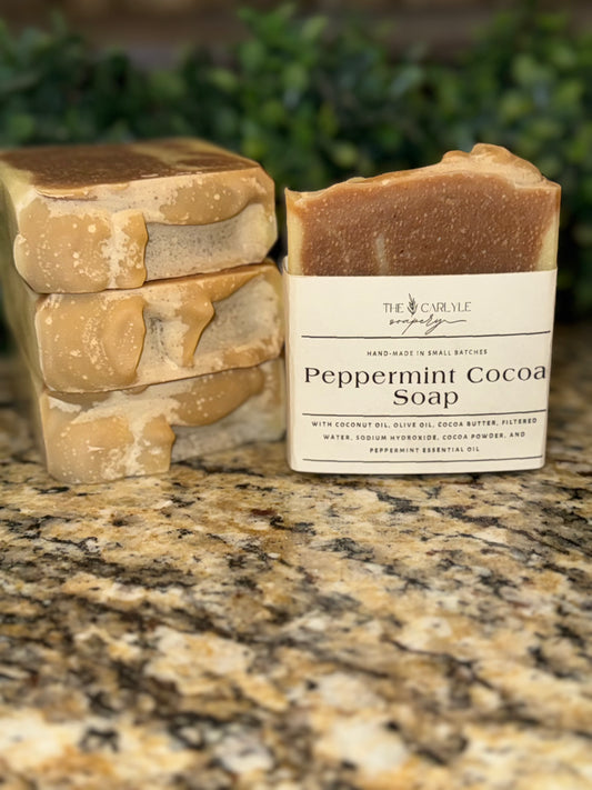 Peppermint Cocoa Soap