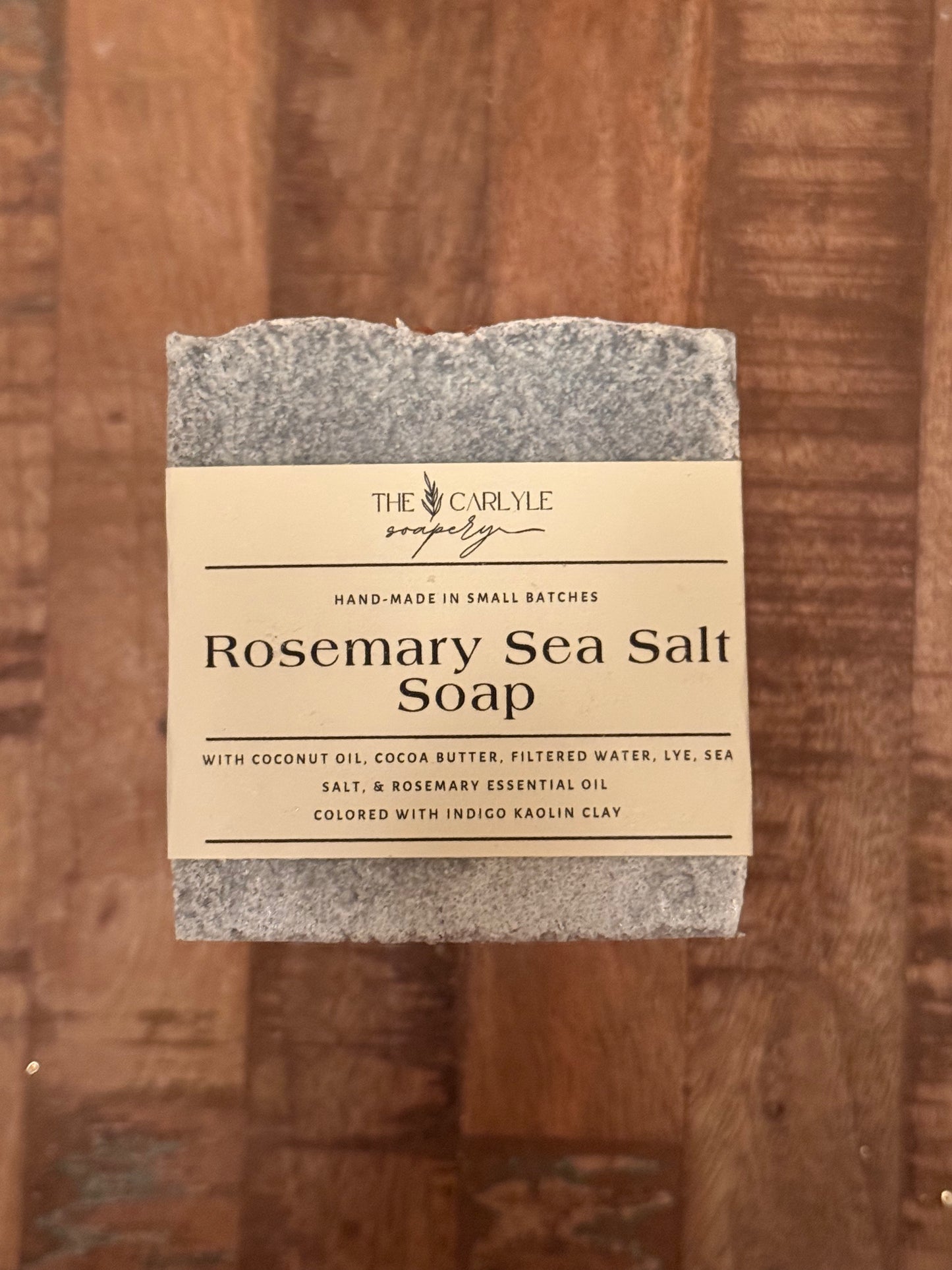 Rosemary Sea Salt Soap