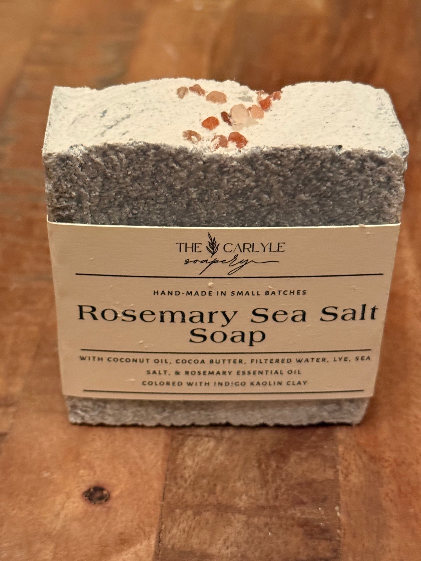 Rosemary Sea Salt Soap