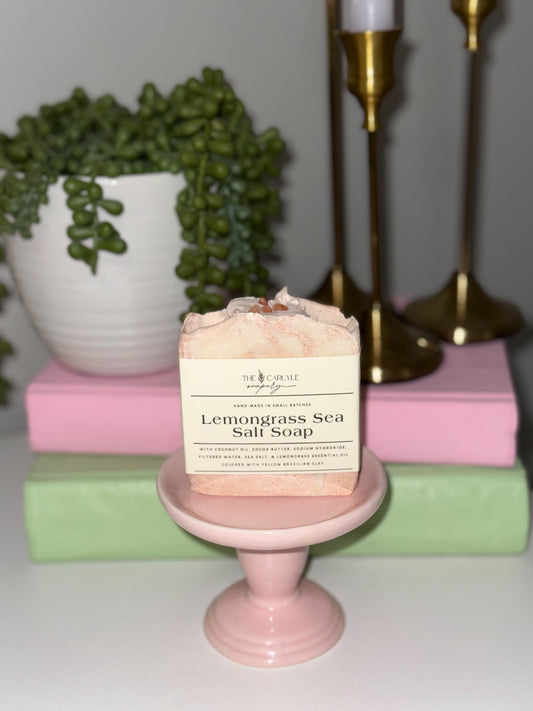 Lemongrass Sea Salt Soap