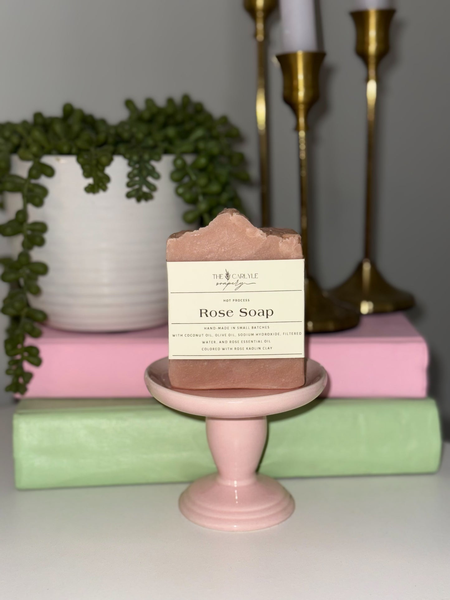 Rose Hot Process Soap