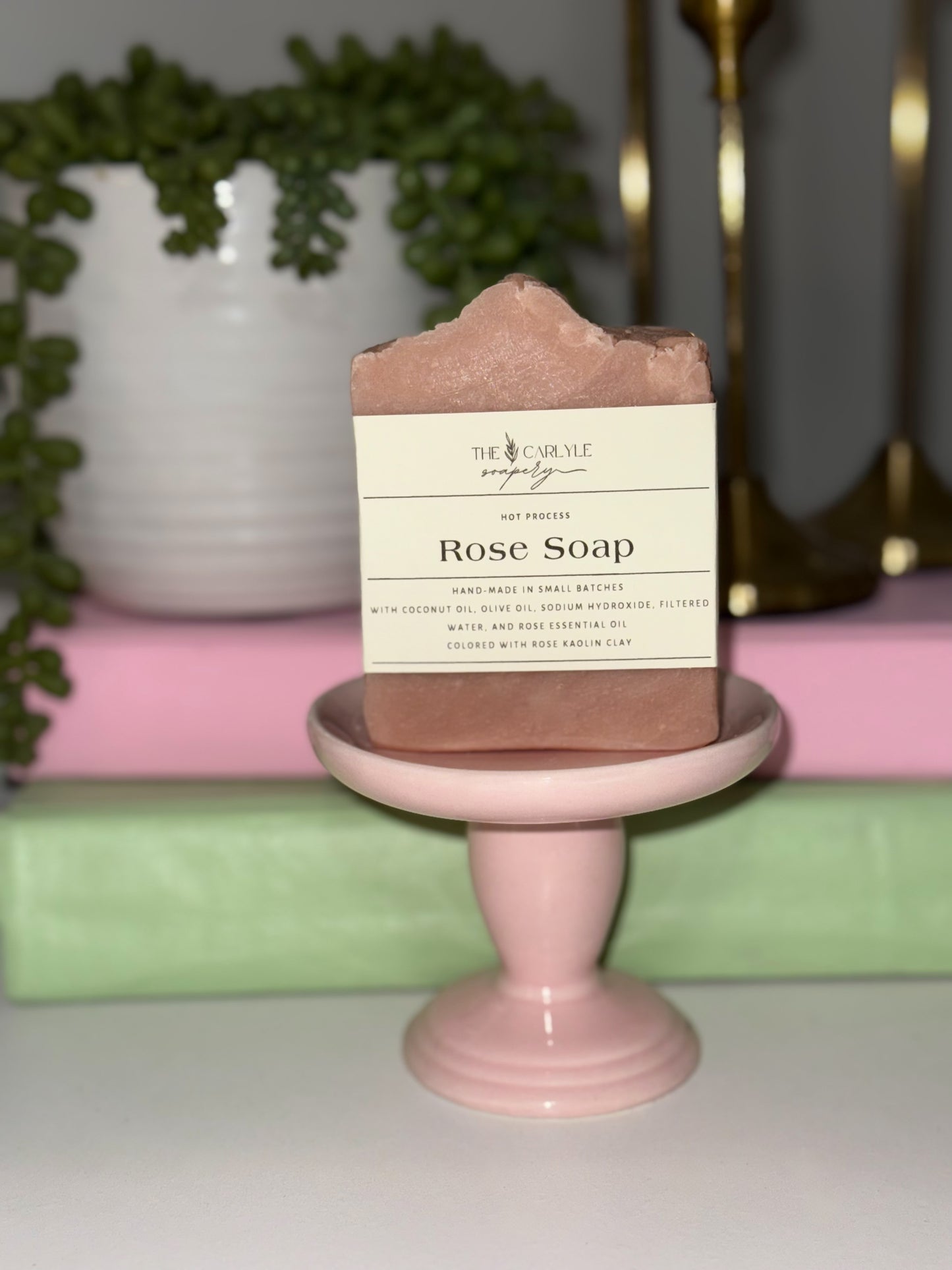 Rose Hot Process Soap