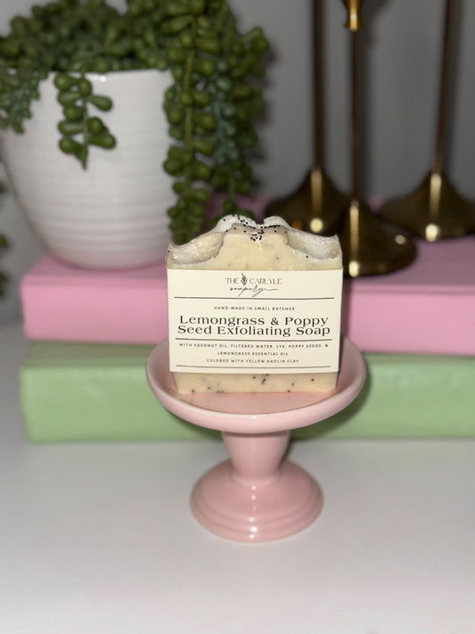 Lemongrass & Poppyseed Exfoliating Soap