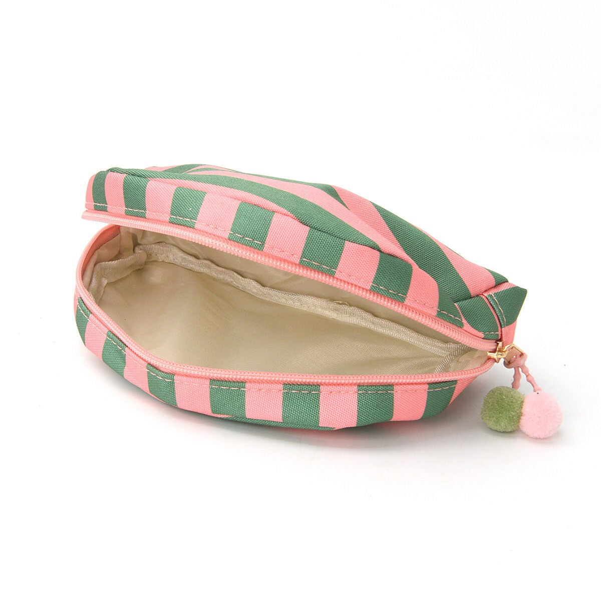Simple Stripe Makeup Bag